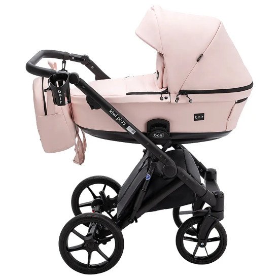 Коляска 2 в 1 Bair Kiwi Plus ECO BKP-28 розовый пудра Коляска 2 в 1 Bair Kiwi Plus ECO BKP-28 розовый пудра