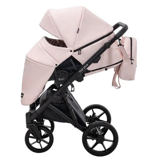Коляска 2 в 1 Bair Kiwi Plus ECO BKP-28 розовый пудра Коляска 2 в 1 Bair Kiwi Plus ECO BKP-28 розовый пудра