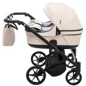 Коляска 2 в 1 для двійні Adamex Leo Duo Eco SA-7 лате