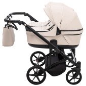 Коляска 2 в 1 для двійні Adamex Leo Duo Eco SA-7 лате