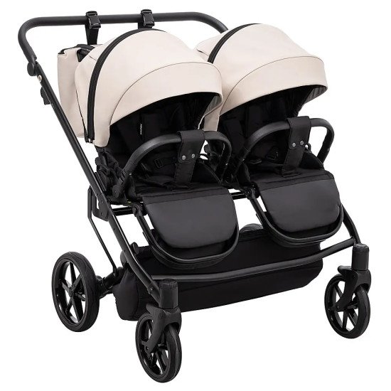 Коляска 2 в 1 для двійні Adamex Leo Duo Eco SA-7 лате