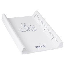 Повивальна дошка жорстка Tega LITTLE BUNNY Changing Pad 50x70 cm KR-009 white (білий)