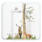 Повивальний матрац мʼякий Ceba Baby Soft basic woodland 75x72 см