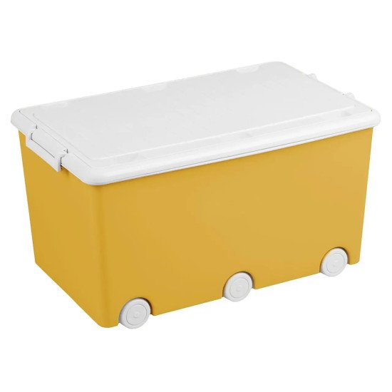Ящик для игрушек Tega Multifuncional Box 58x32 cm PW-001-124 dark yellow (желтый)