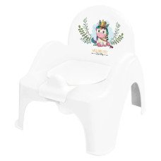 Горшок-кресло Tega WILD & FREE Potty Chair UNICORN DZ-007-103-JEDNOROŻEC white / pink (белый / розовый)