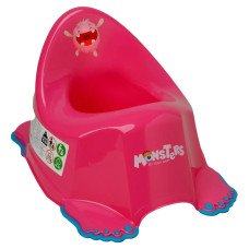 Горшок с антискользящим покрытием Tega Monsters MN-001-127 pink (розовый) Горшок с антискользящим покрытием Tega Monsters MN-001-127 pink (розовый)