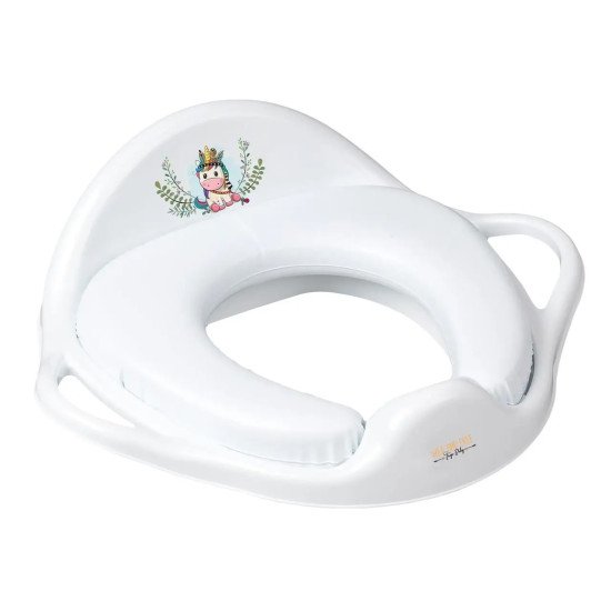Накладка на унитаз мягкая Tega WILD & FREE Soft toilet trainer UNICORN DZ-020-103-JEDNOROŻEC white (белый)