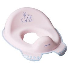 Накладка на унитаз Tega LITTLE BUNNY Anti slip toilet trainer KR-002-104 powder pink (розовый)