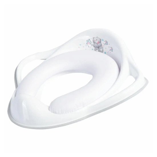 Накладка на унитаз мягкая Maltex Bear Padded toilet trainer seat 6167_60 white (белый)