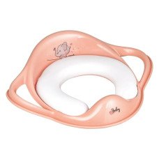 Накладка на унитаз мягкая Maltex Minimal Padded toilet trainer seat - Elephant 6130_41 pink (розовый)