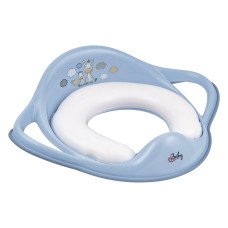 Накладка на унітаз м'яка Maltex Zebra Padded toilet trainer seat 6181_35 blue (блакитний)
