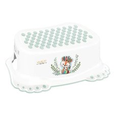 Подножка Tega WILD & FREE Anti-slip Footstool LITTLE FOX DZ-006-103-LISEK-Z white / green (белый / зеленый)