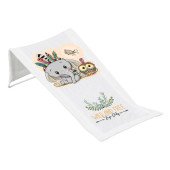 Горка для купания 3D мембрана Tega WILD & FREE Deckchair with sublimation LITTLE ELEPHANT DZ-026-103-SŁONIK white (белый)