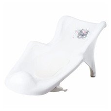 Гірка для купання з антиковзаючим килимком Maltex Bear Bath cradle with anti-slip mat 1940_60 white (білий)