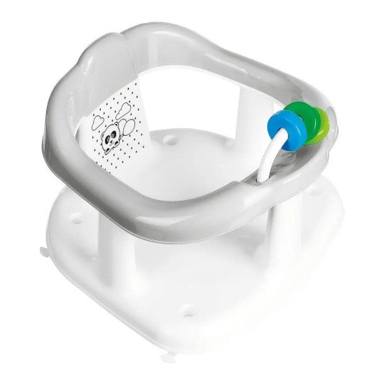 Кріселко для купання з іграшкою Maltex Bath seat PANDA with a toy 6204_90 gray (сірий) Кріселко для купання з іграшкою Maltex Bath seat PANDA with a toy 6204_90 gray (сірий)