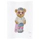 Повивальний матрац мʼякий Ceba Baby Soft fluffy puffy lea 48x70 см