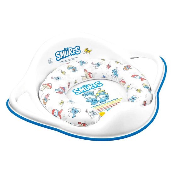 Накладка на унітаз м'яка Maltex The Smurfs Padded toilet trainer seat 1414_37 white (білий) Накладка на унітаз м'яка Maltex The Smurfs Padded toilet trainer seat 1414_37 white (білий)