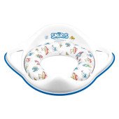 Накладка на унітаз м'яка Maltex The Smurfs Padded toilet trainer seat 1414_37 white (білий) Накладка на унітаз м'яка Maltex The Smurfs Padded toilet trainer seat 1414_37 white (білий)