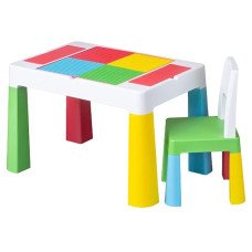 Комплект стіл та стілець Tega Multifun ECO set (table, 1 chair) MF-004-134 multicolor (мультиколір)
