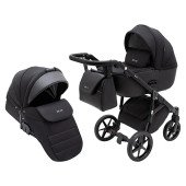 Коляска универсальная 2 в 1 Adamex Nola PS-37 черный