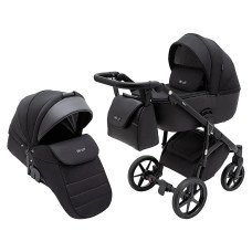 Коляска 2 в 1 Adamex Nola PS-37 черный