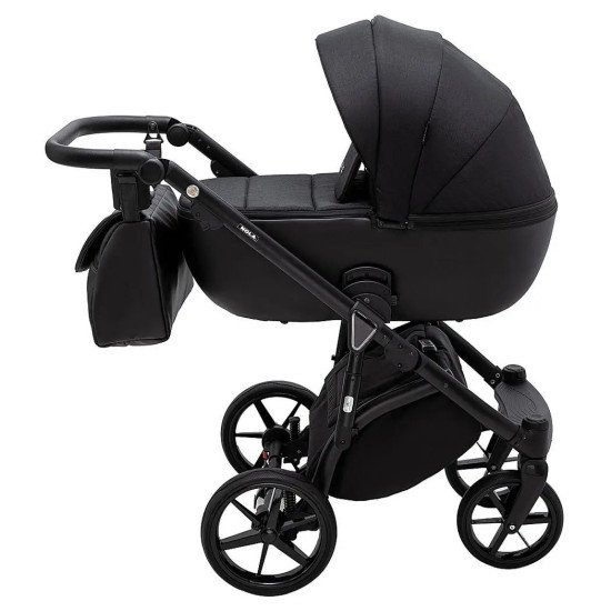 Коляска универсальная 2 в 1 Adamex Nola PS-37 черный