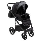 Коляска универсальная 2 в 1 Adamex Nola PS-37 черный