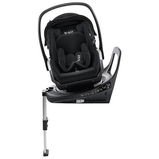 Автокресло Bair Shuttle with Relax Base 360 i-size Iso-fix SRB-01 total black Автокресло Bair Shuttle with Relax Base 360 i-size Iso-fix SRB-01 total black