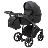 Коляска универсальная 2 в 1 Adamex Nola Eco SA-2 черный