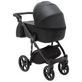 Коляска универсальная 2 в 1 Adamex Nola Eco SA-2 черный
