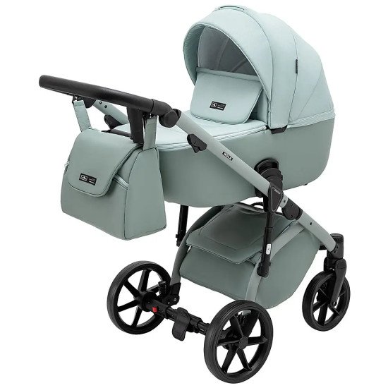 Коляска универсальная 2 в 1 Adamex Nola Natura 8 mint