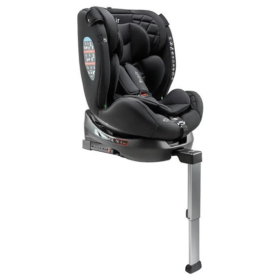 Автокрісло Bair Joy 360 i-size Iso-fix TB-01 total black Автокрісло Bair Joy 360 i-size Iso-fix TB-01 total black