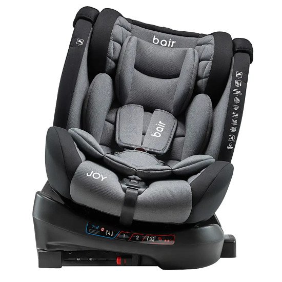 Автокрісло Bair Joy 360 i-size Iso-fix GM-02 graphite midnight Автокрісло Bair Joy 360 i-size Iso-fix GM-02 graphite midnight