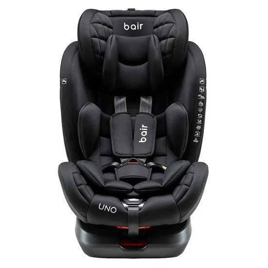 Автокресло Bair Uno 360 i-size Iso-fix TB-01 total black