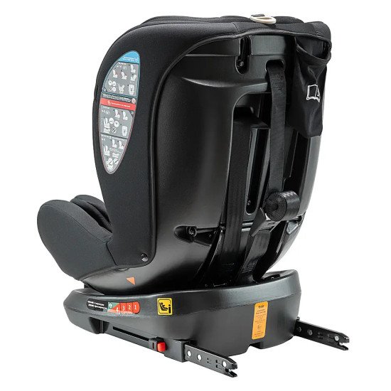 Автокресло Bair Uno 360 i-size Iso-fix TB-01 total black