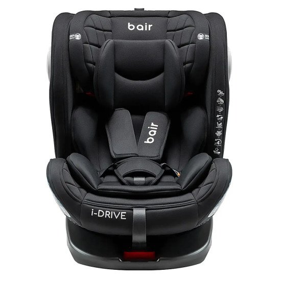 Автокресло Bair i-Drive 360 Iso-fix TB-01 total black Автокресло Bair i-Drive 360 Iso-fix TB-01 total black