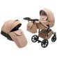 Коляска универсальная 2 в 1 Adamex Nola Natura 5 camel