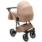Коляска универсальная 2 в 1 Adamex Nola Natura 5 camel
