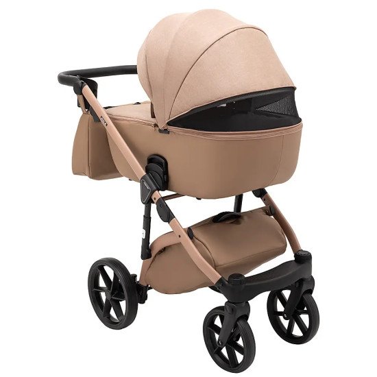 Коляска универсальная 2 в 1 Adamex Nola Natura 5 camel