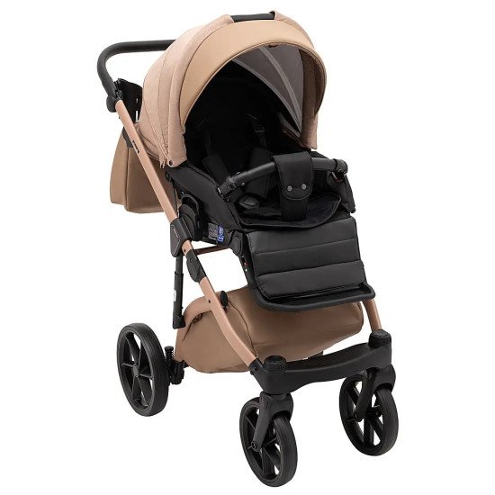 Коляска универсальная 2 в 1 Adamex Nola Natura 5 camel