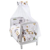 Детская постель Babyroom Gold RG-08 белый (сафари) Детская постель Babyroom Gold RG-08 белый (сафари)