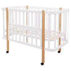 Ліжко Babyroom Місяць LU-1  білий / натуральний