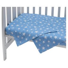 Змінний комплект Babyroom Gold RG-08 синій (білі зірочки)