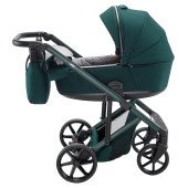 Коляска универсальная 2 в 1 Adamex Dolce Natura 12 forest
