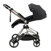 Коляска универсальная 2 в 1 Bair Moon Gold Edition MG-01 черный Коляска универсальная 2 в 1 Bair Moon Gold Edition MG-01 черный