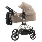 Коляска универсальная 2 в 1 Bair Moon Gold Edition MG-03 капучино