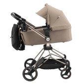 Коляска универсальная 2 в 1 Bair Moon Gold Edition MG-03 капучино