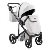 Коляска универсальная 2 в 1 Adamex Dolce Eco SA-1 белый
