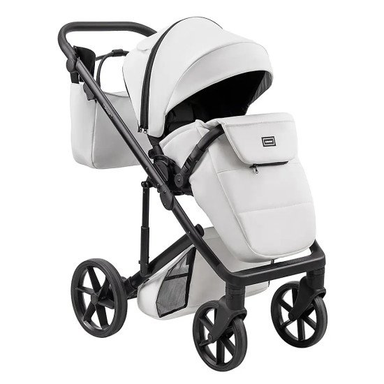 Коляска универсальная 2 в 1 Adamex Dolce Eco SA-1 белый