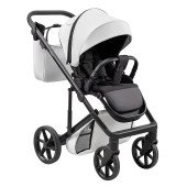 Коляска универсальная 2 в 1 Adamex Dolce Eco SA-1 белый